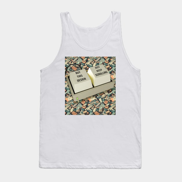Decision Maker Tank Top by ArtJourneyPro
